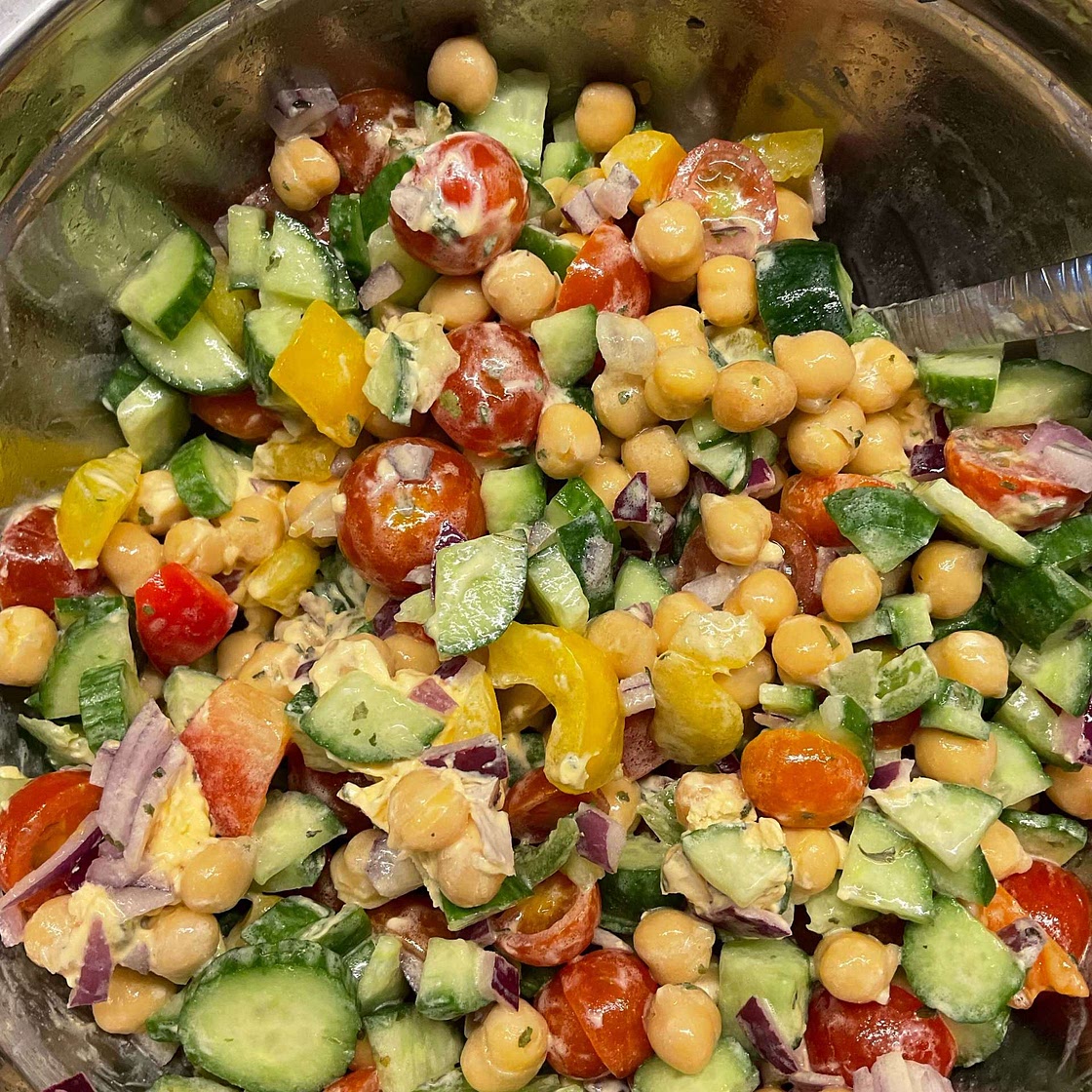 Mediterranean Chickpea Salad