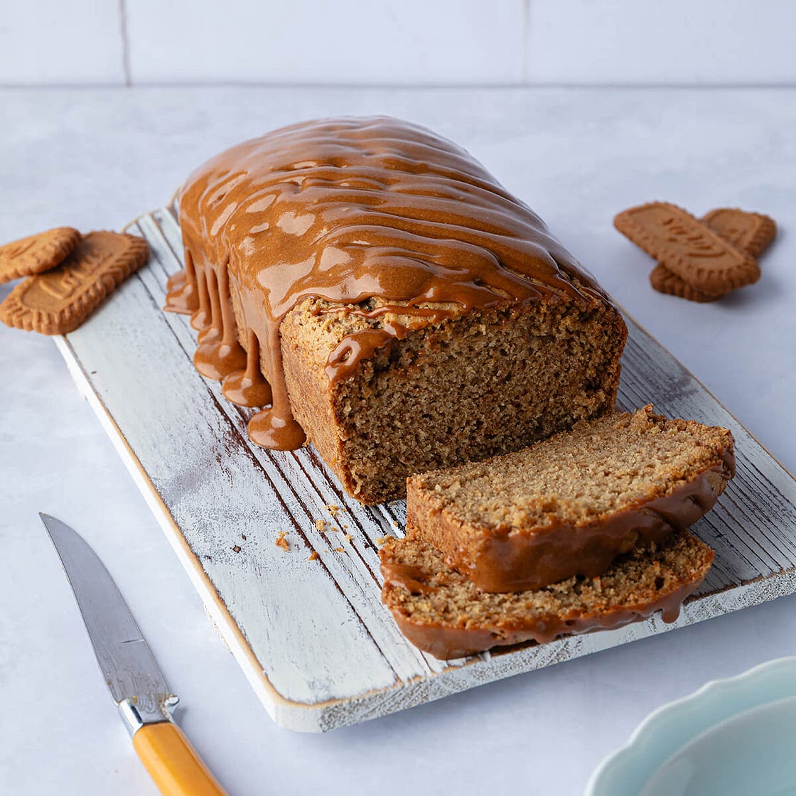 Biscoff Loaf Cake