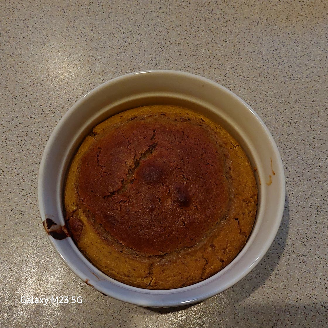 Caramel pumpkin baked oats
