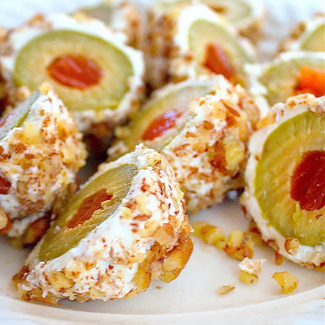 Cream Cheese Wrapped Olives