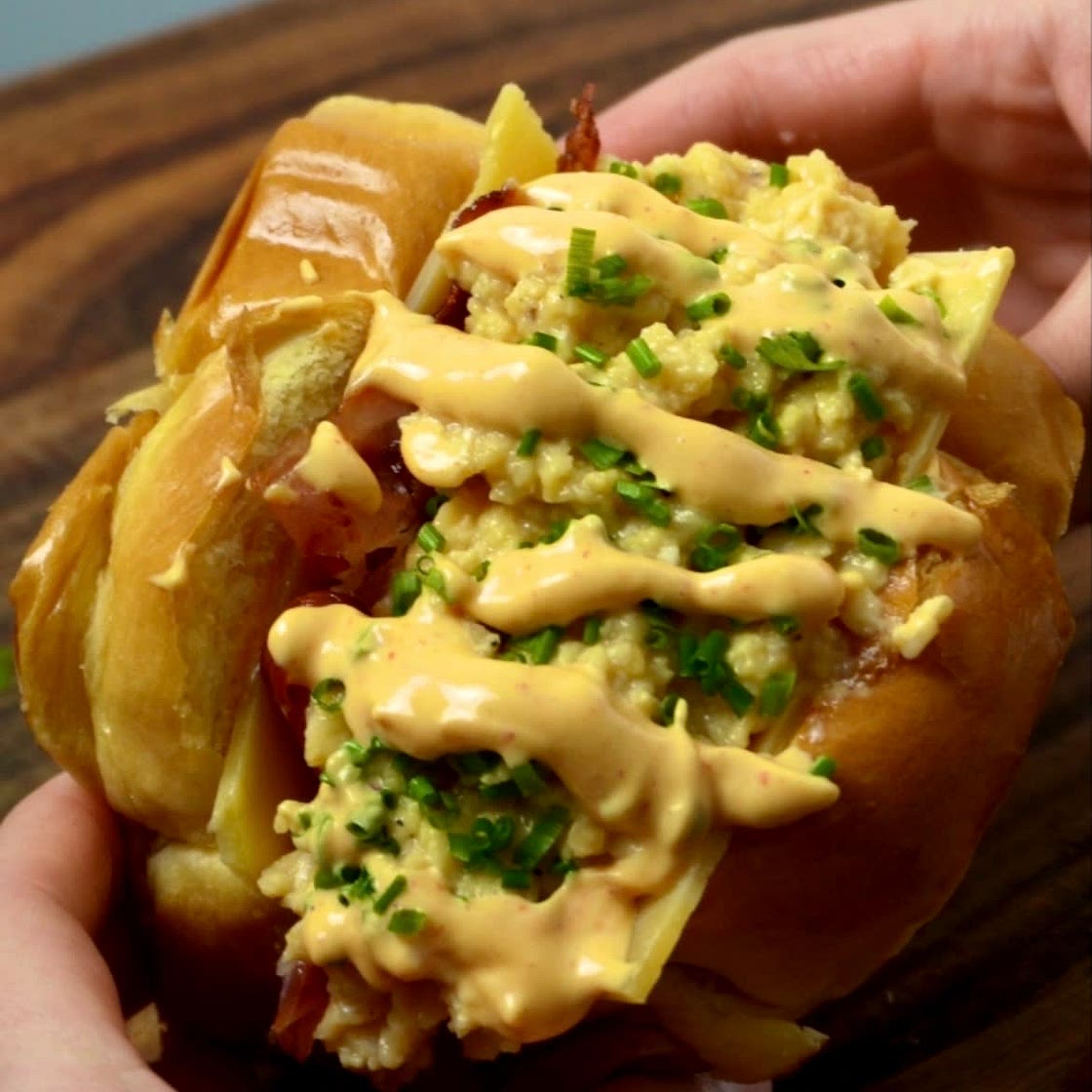 Egg drop sandwich 