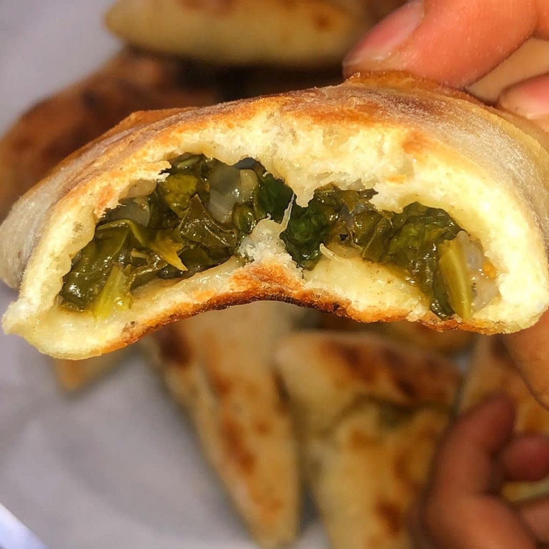 Easy Lebanese Spinach Pies