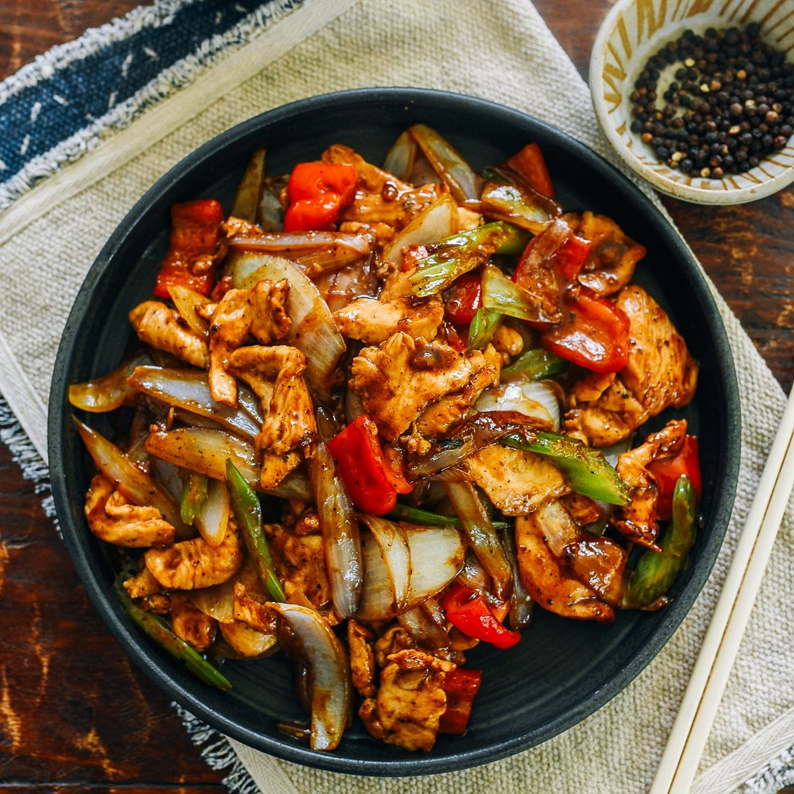 Black Pepper Chicken