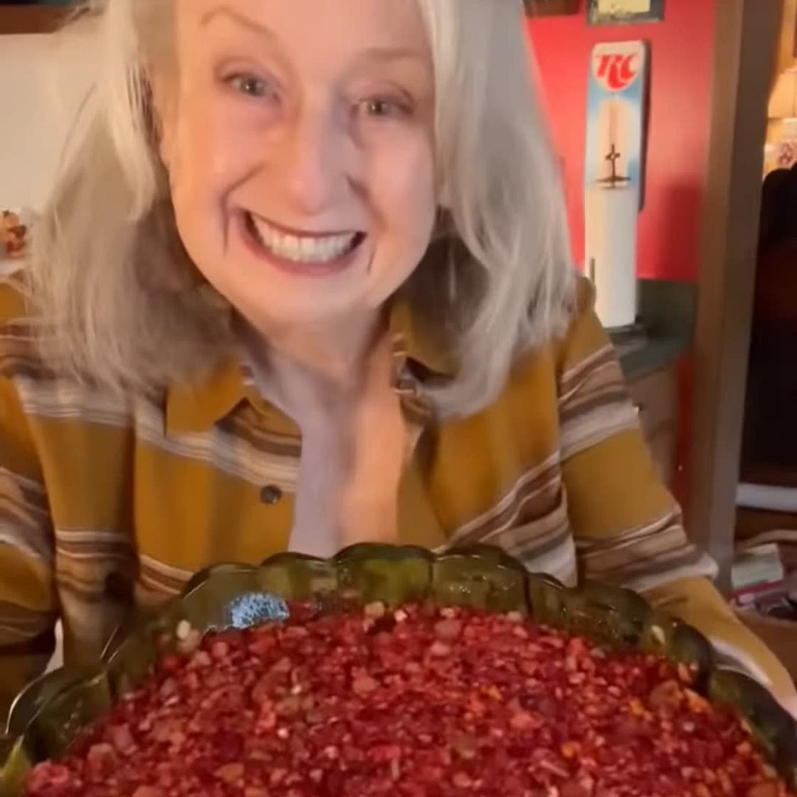 Brenda Gandtts Cranberry Salad Mold