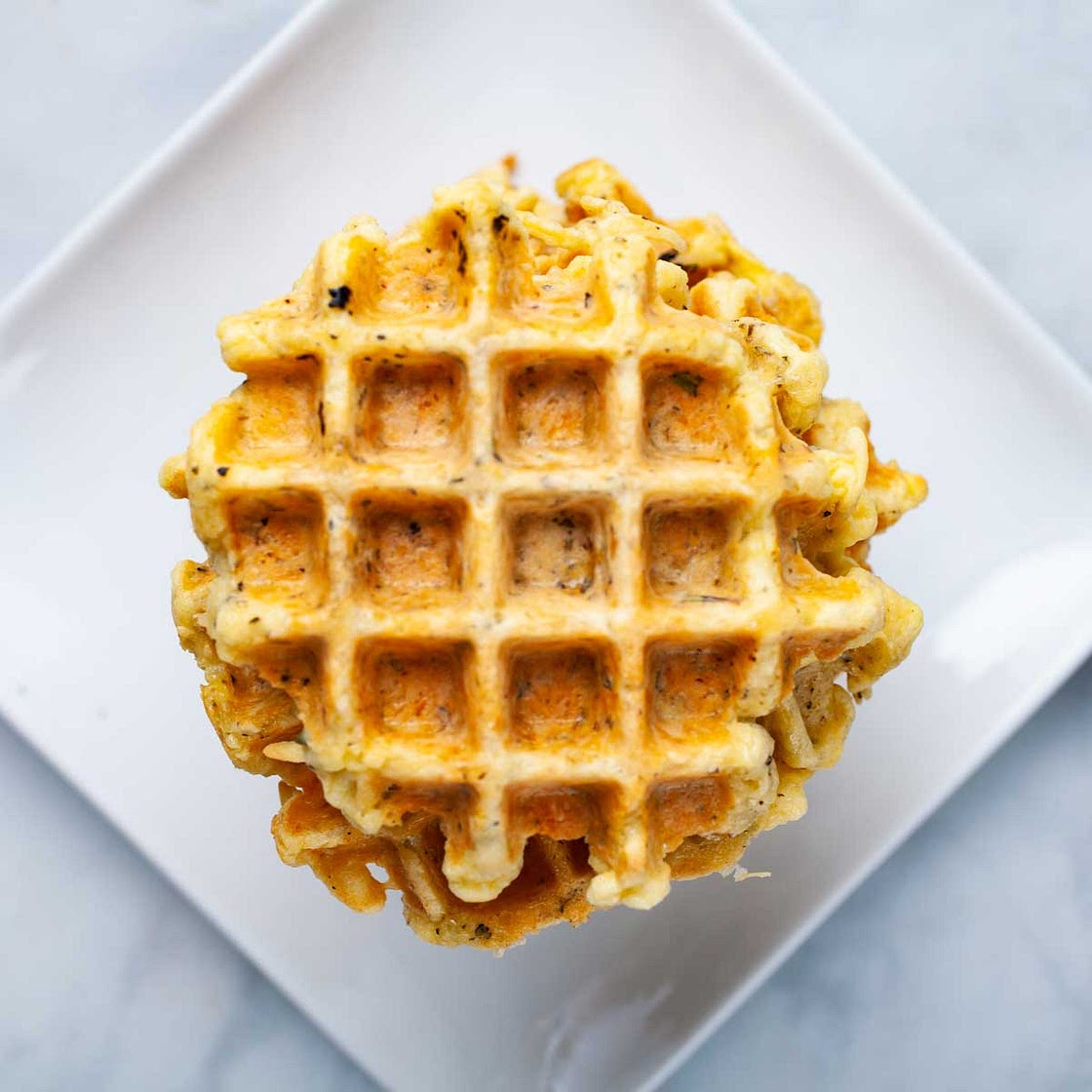 Low Carb Almond Flour Breakfast Chaffles