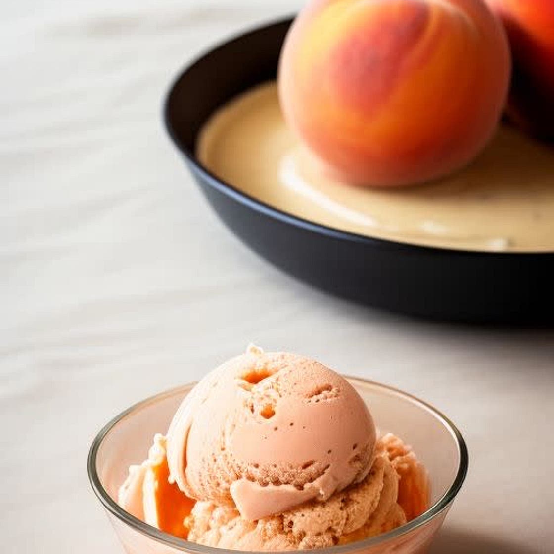 Peach Ice Cream