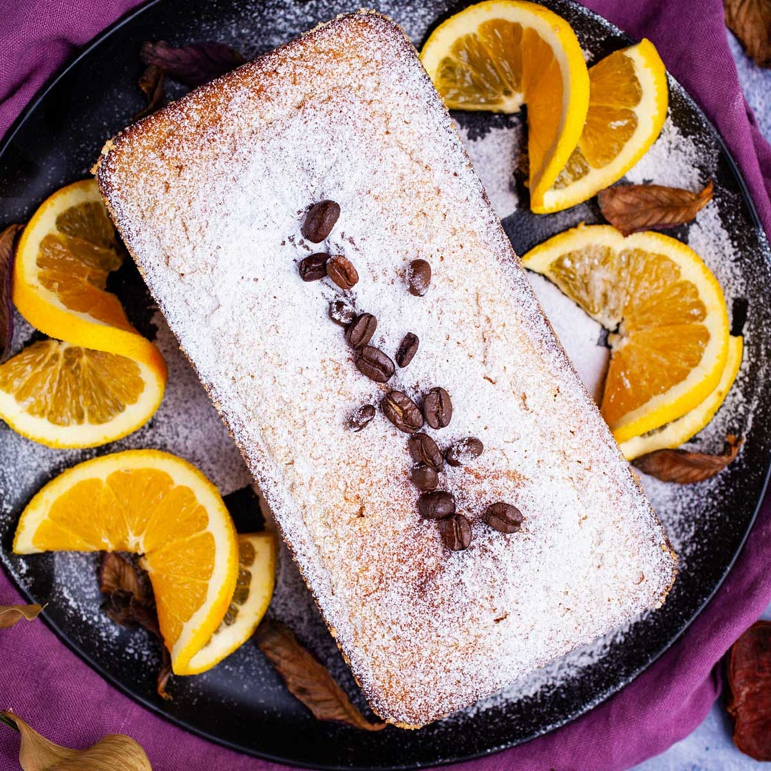Yogurt Almond Flour Coffee Cake