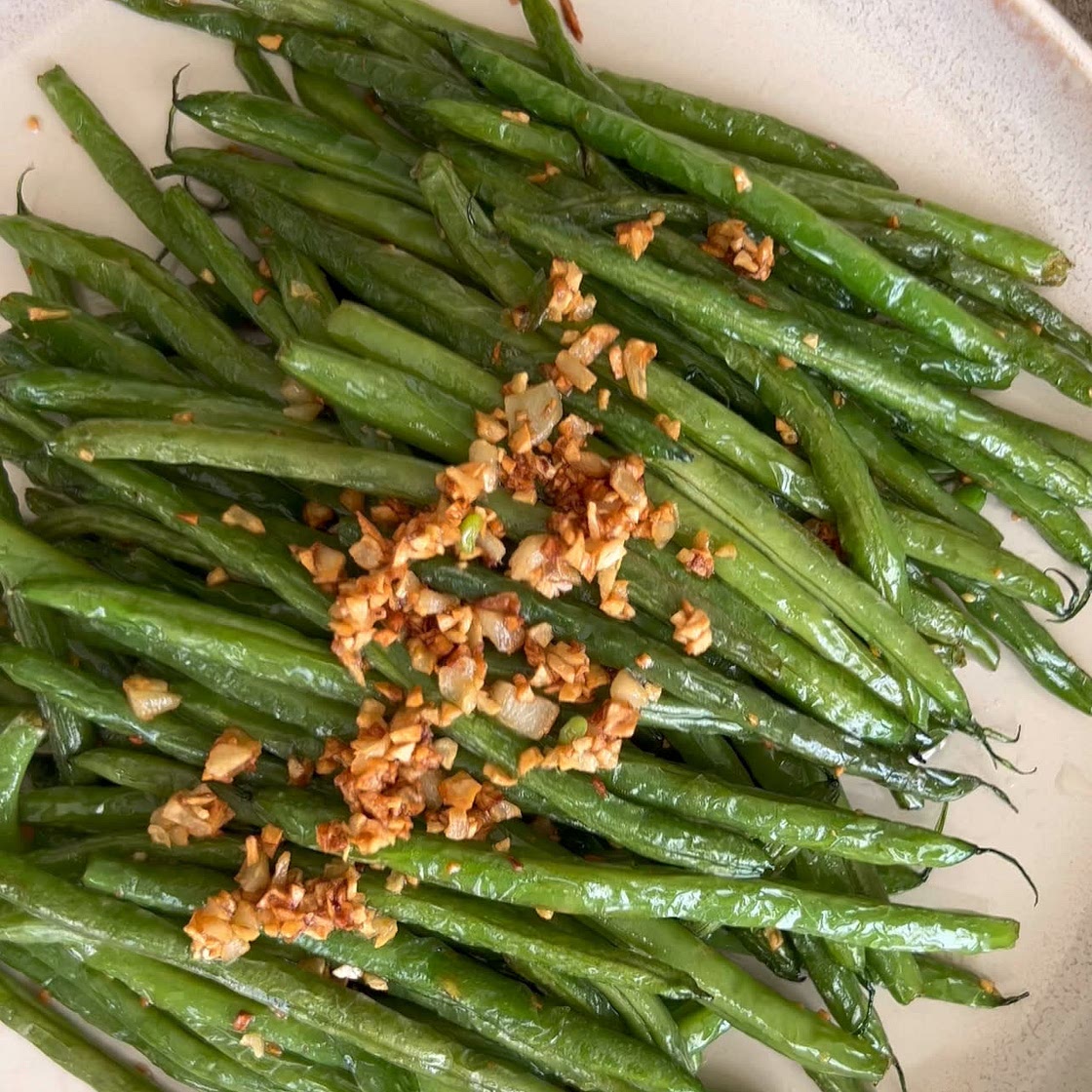Garlic Green Beans Recipe - Din Tai Fung Copycat recipe  