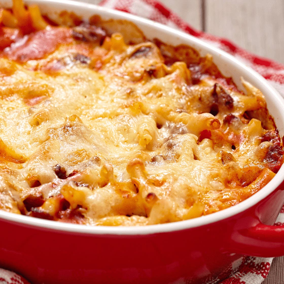 Easy Cheesy Taco Pasta Bake