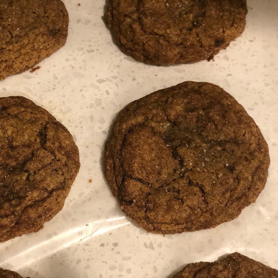 Brown Butter and Maple Chewy Pumpkin Cookies