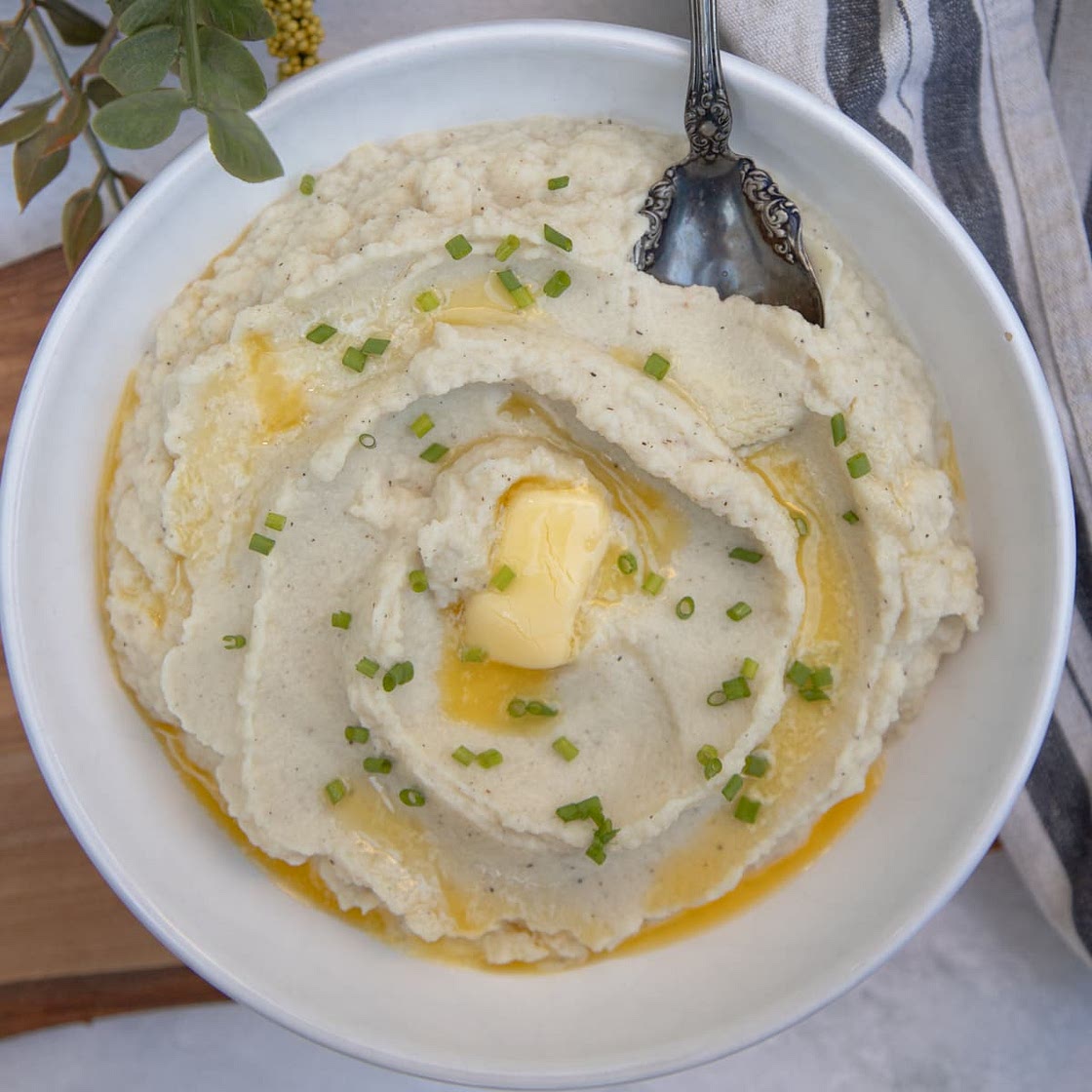 Easy Mashed Cauliflower