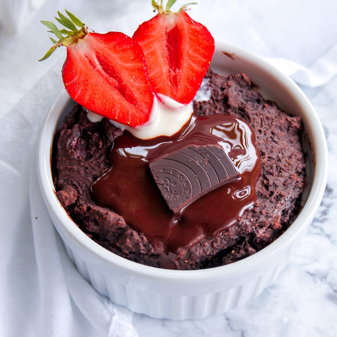Gesunder Brownie (vegan)