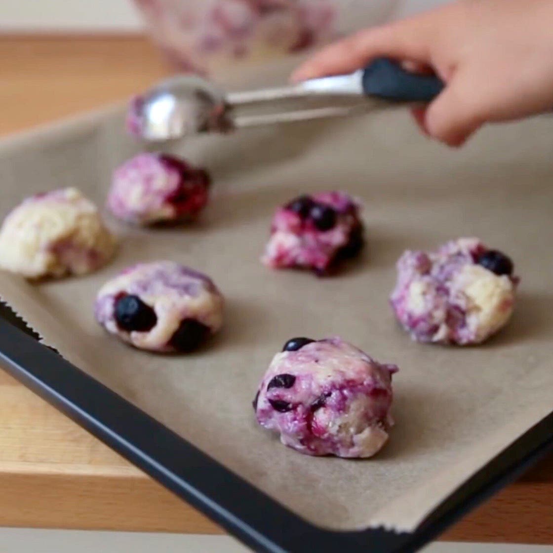 Blueberry Coconut Cookie — MINA ROME