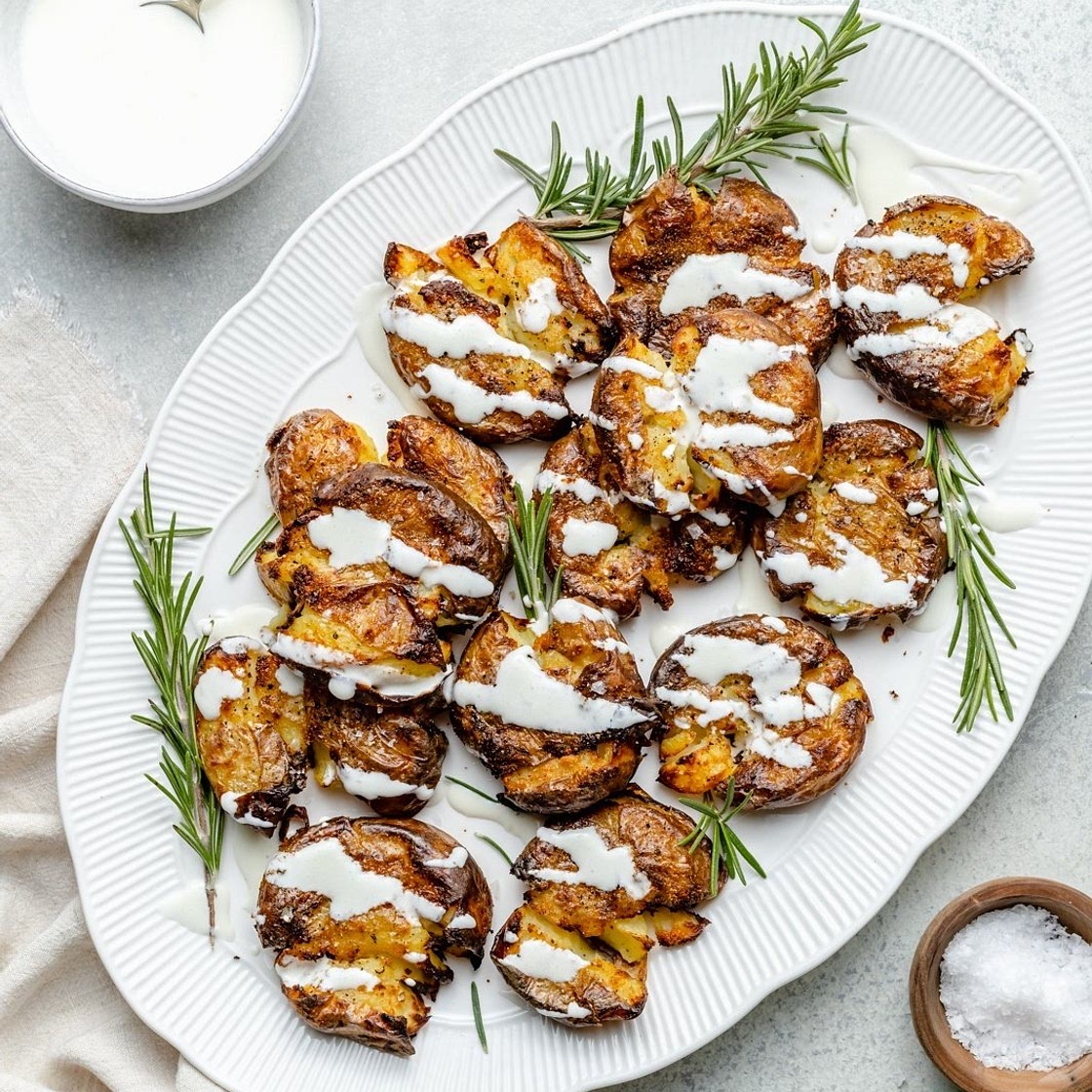 Crispy Smashed Potatoes