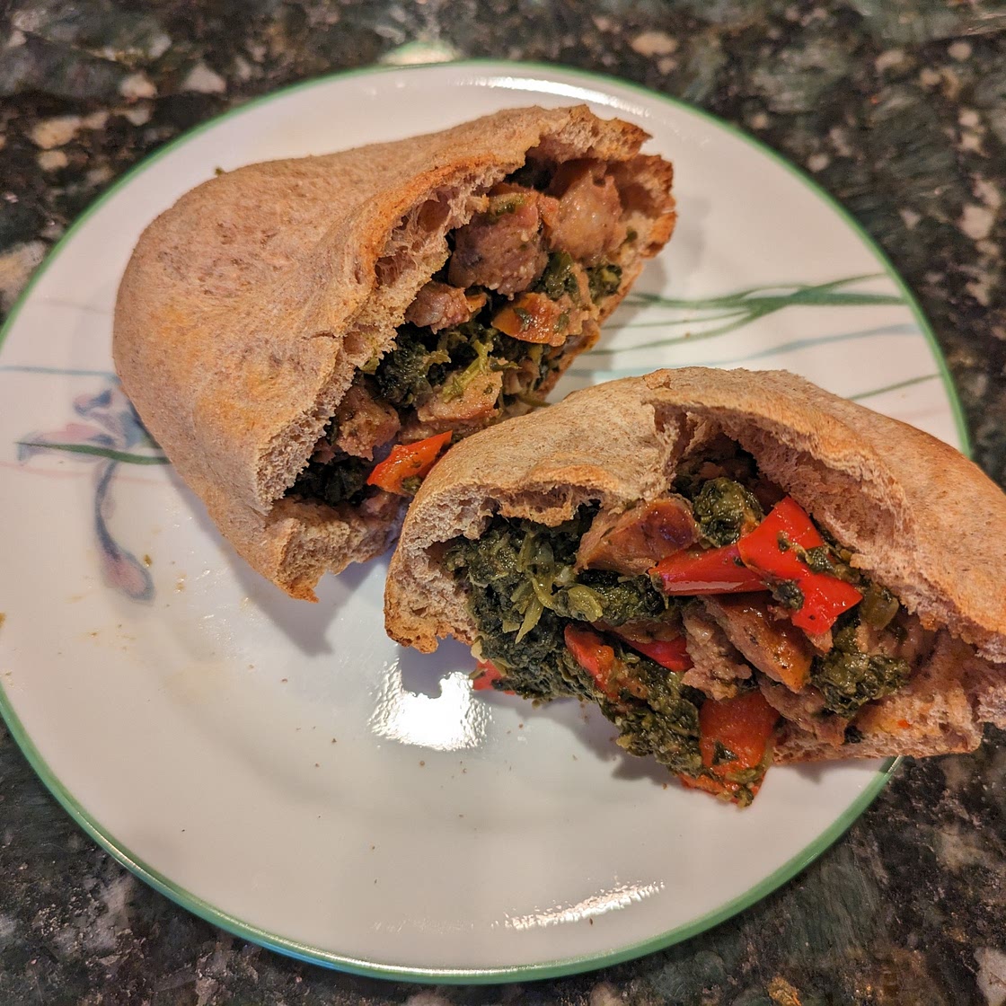Whole Wheat Pita Bread