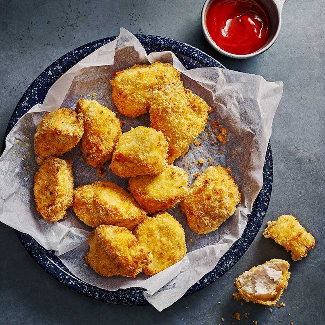 Air-fryer chicken nuggets