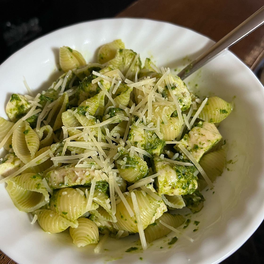 Kale Pesto Pasta