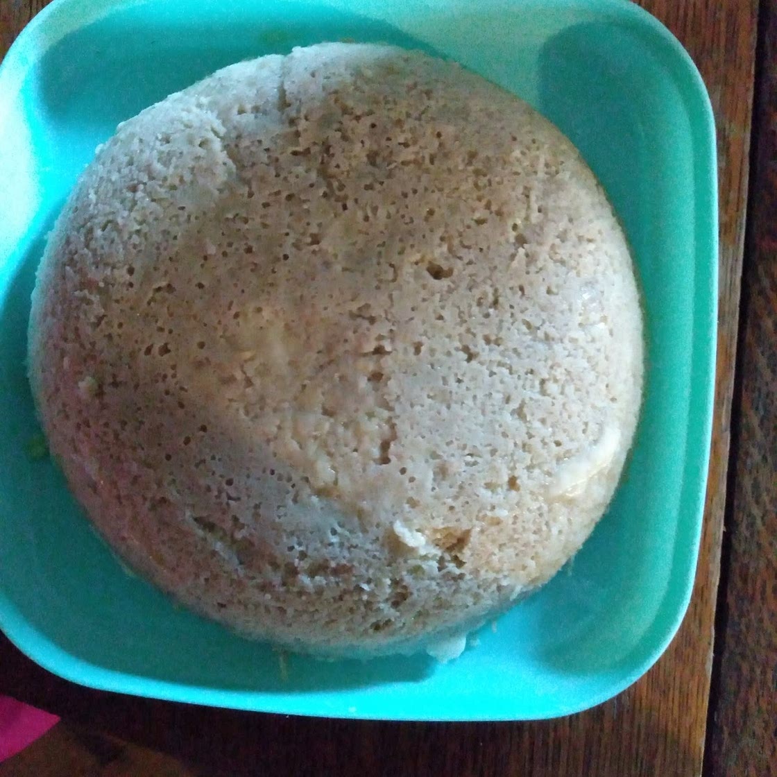 Microwave banana bread