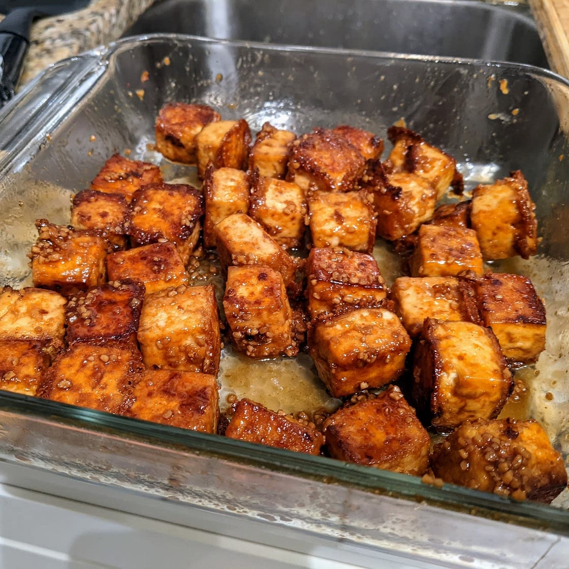 Baked Asian Tofu