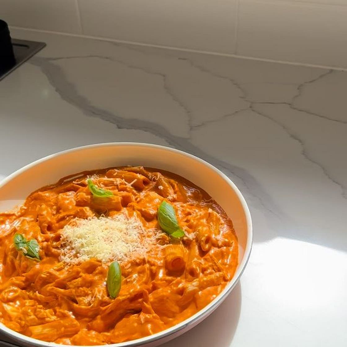 Creamy chicken pasta