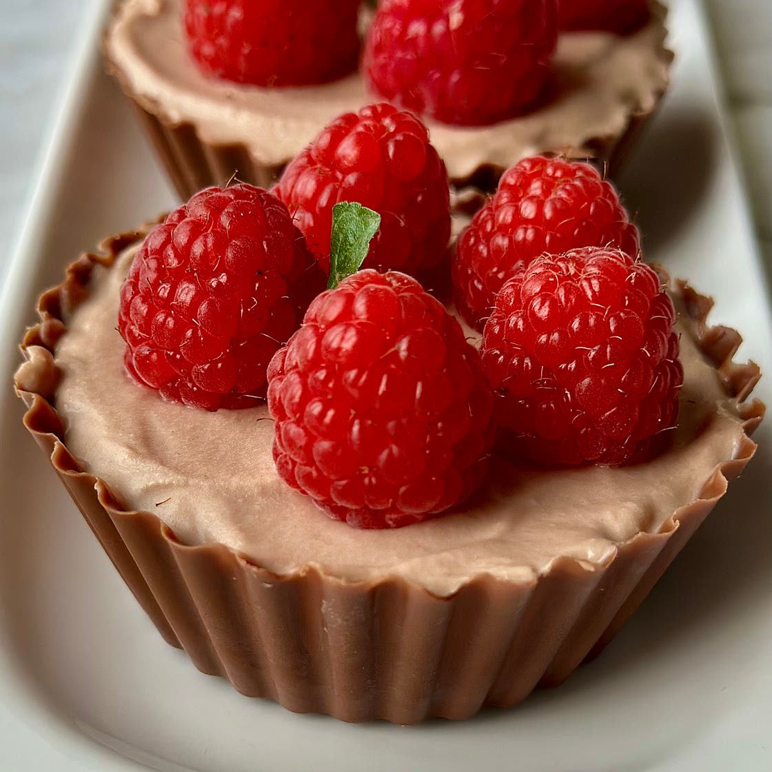 4 Ingredient Chocolate Pots 