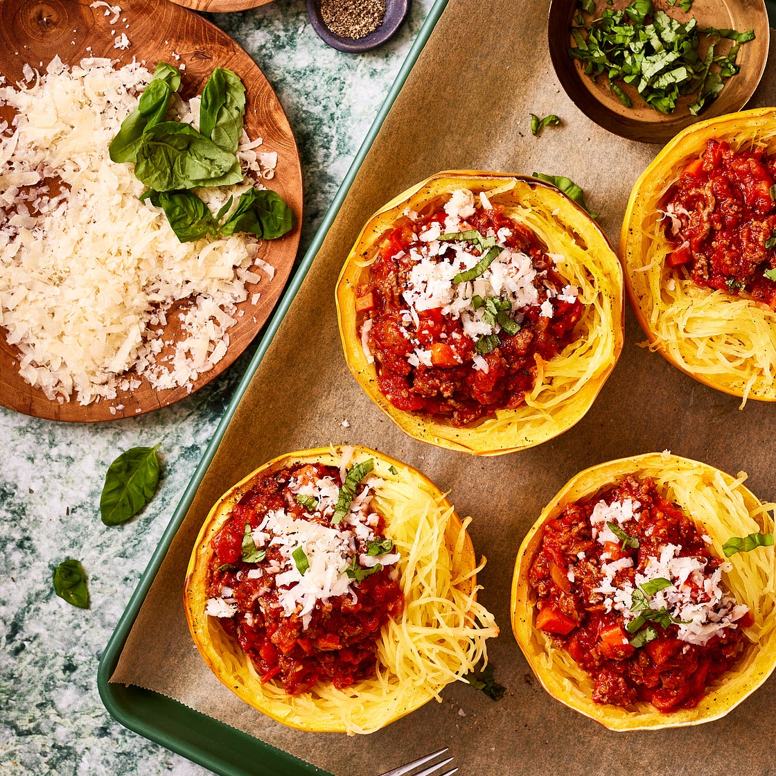 Loaded Spaghetti Squash Bowls
