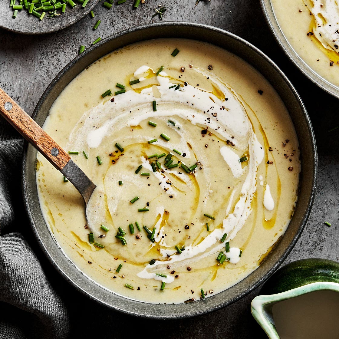 Cozy Potato Leek Soup