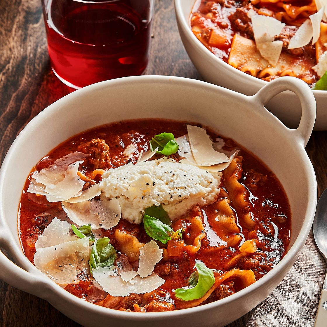 The Ultimate One-Pot Lasagna Soup