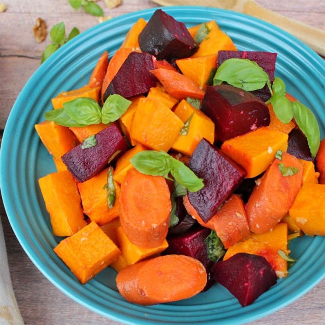 Orange Ginger Roasted Vegetables