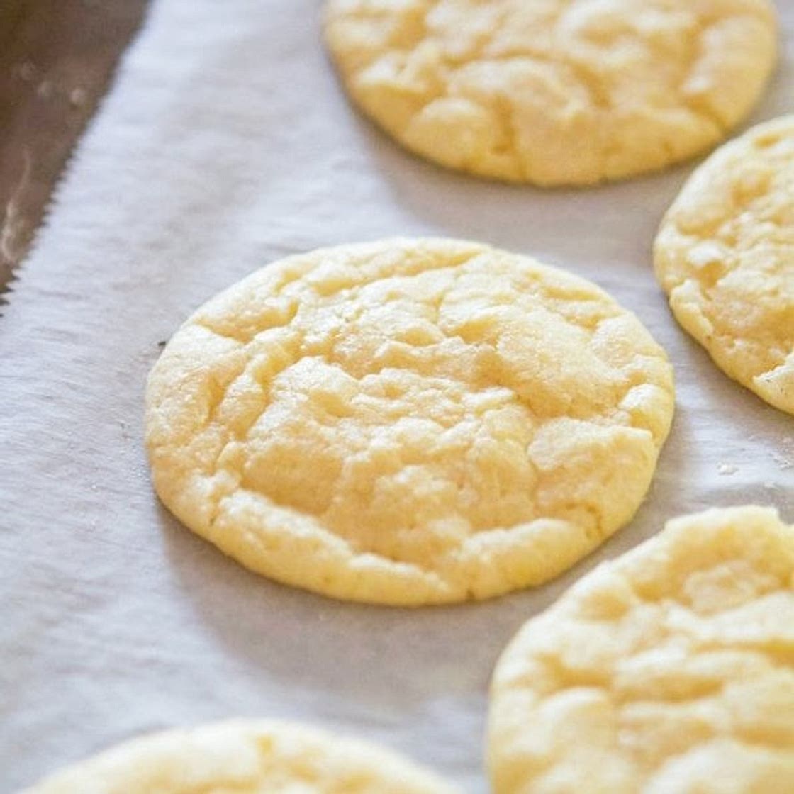 Lemon Crinkle Cookies