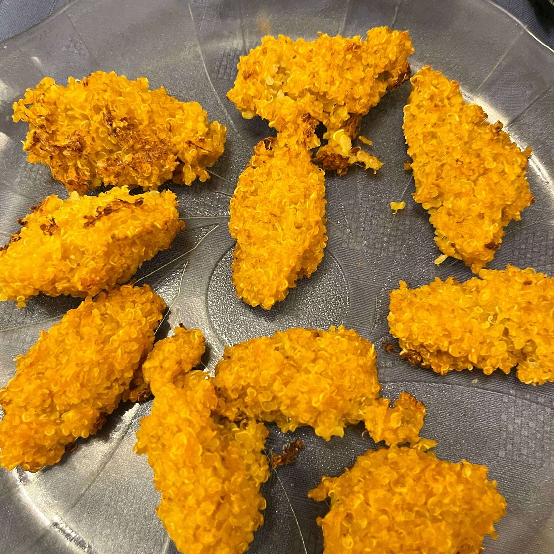 Palitos de quinoa