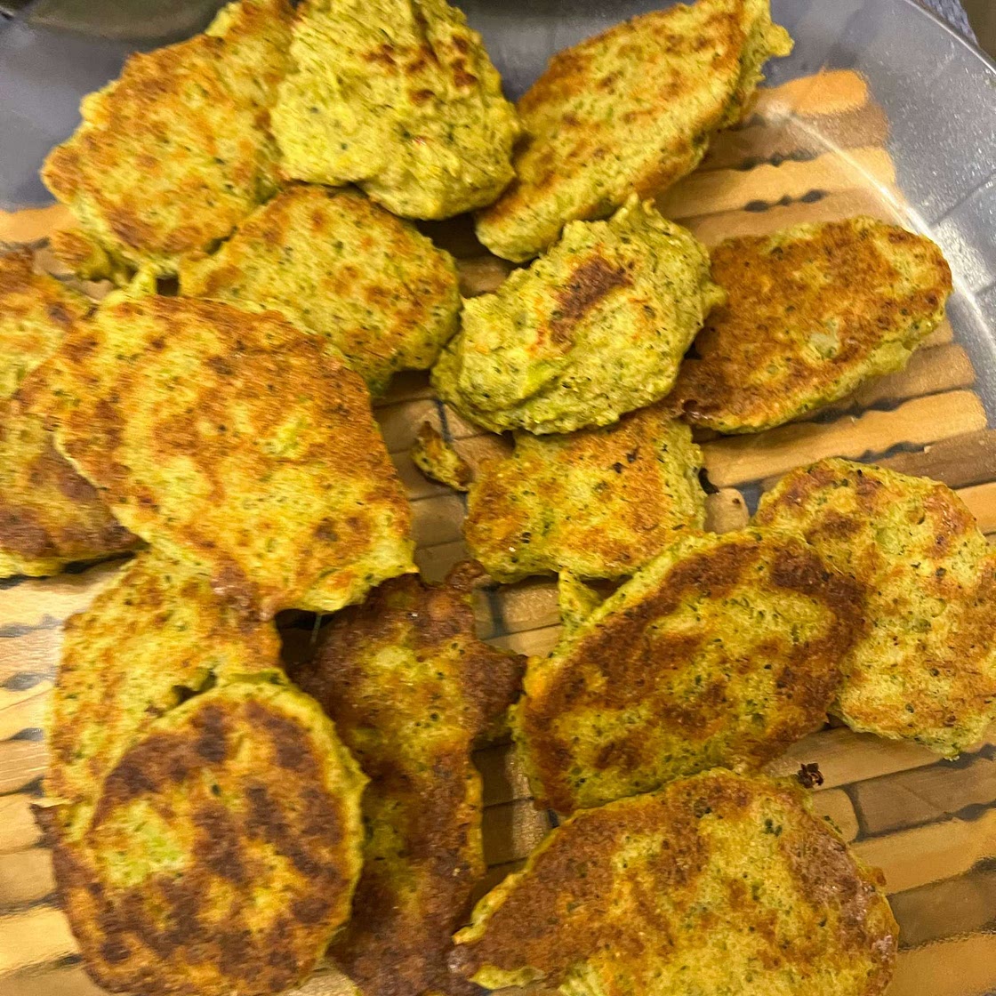 Fingers de garbanzo y brocoli