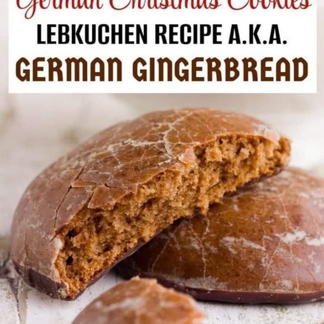 Lebkuchen (German Spice Cookies) 🍪🇩🇪 