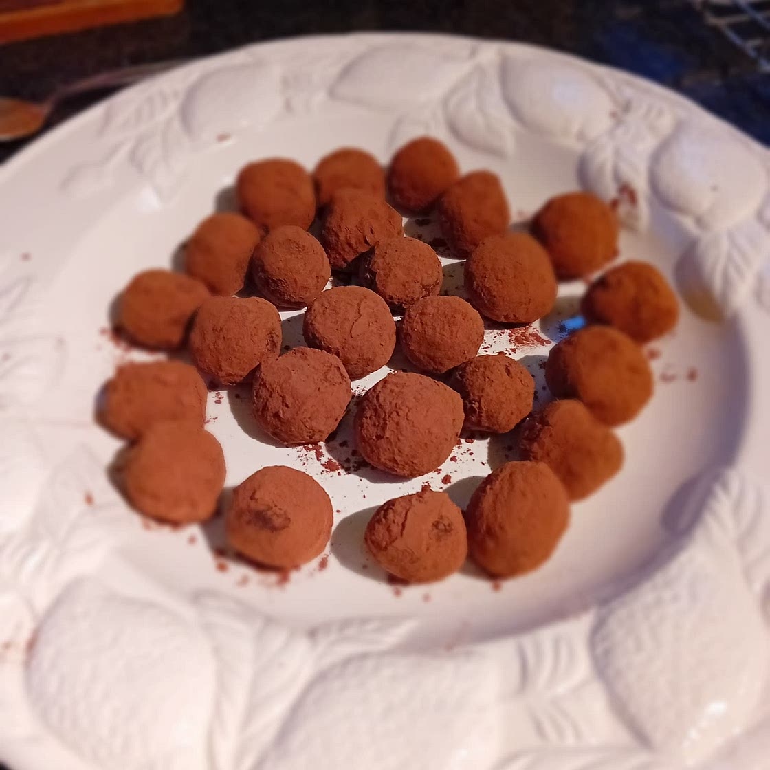 Salted Caramel Miso Truffles