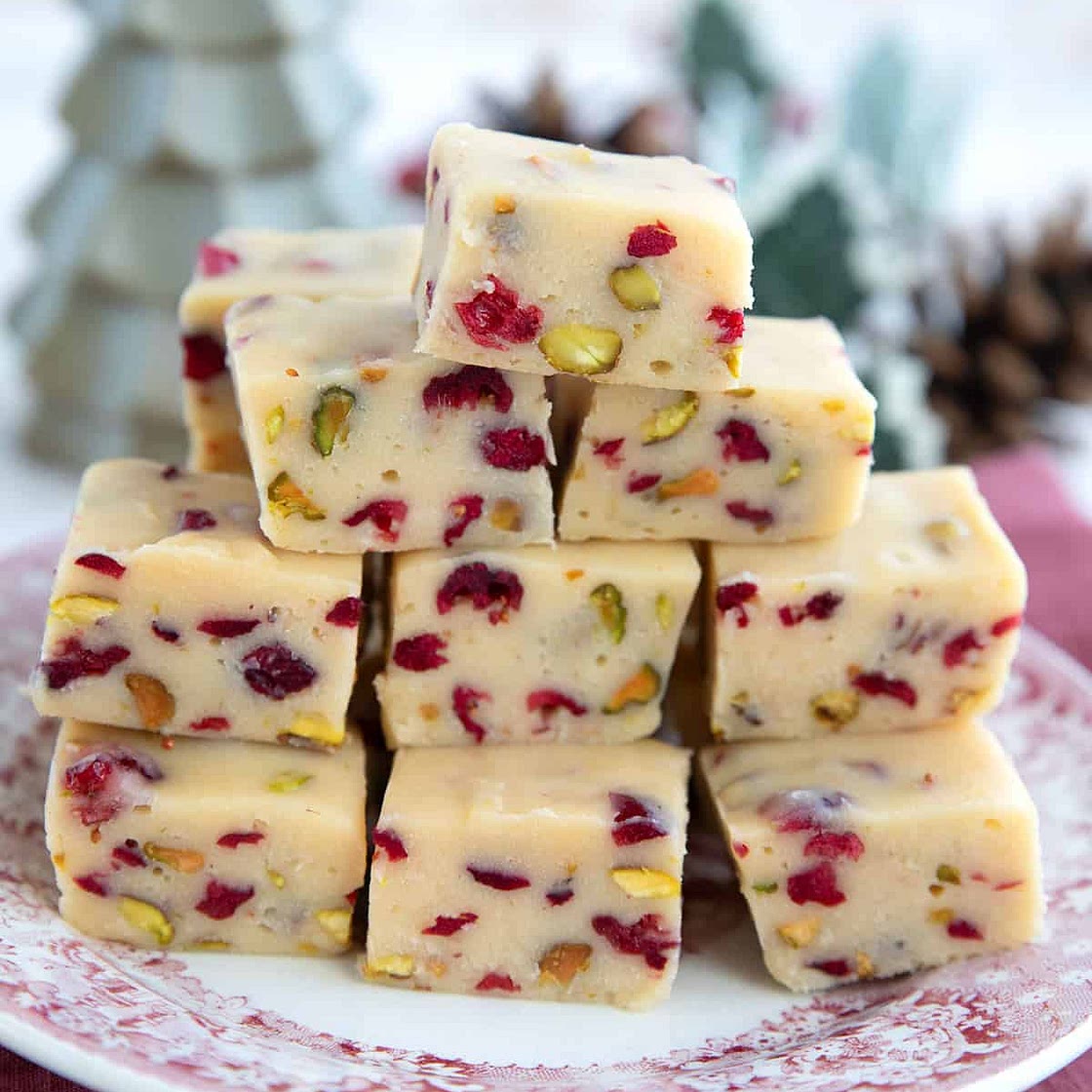 Keto White Chocolate Fudge