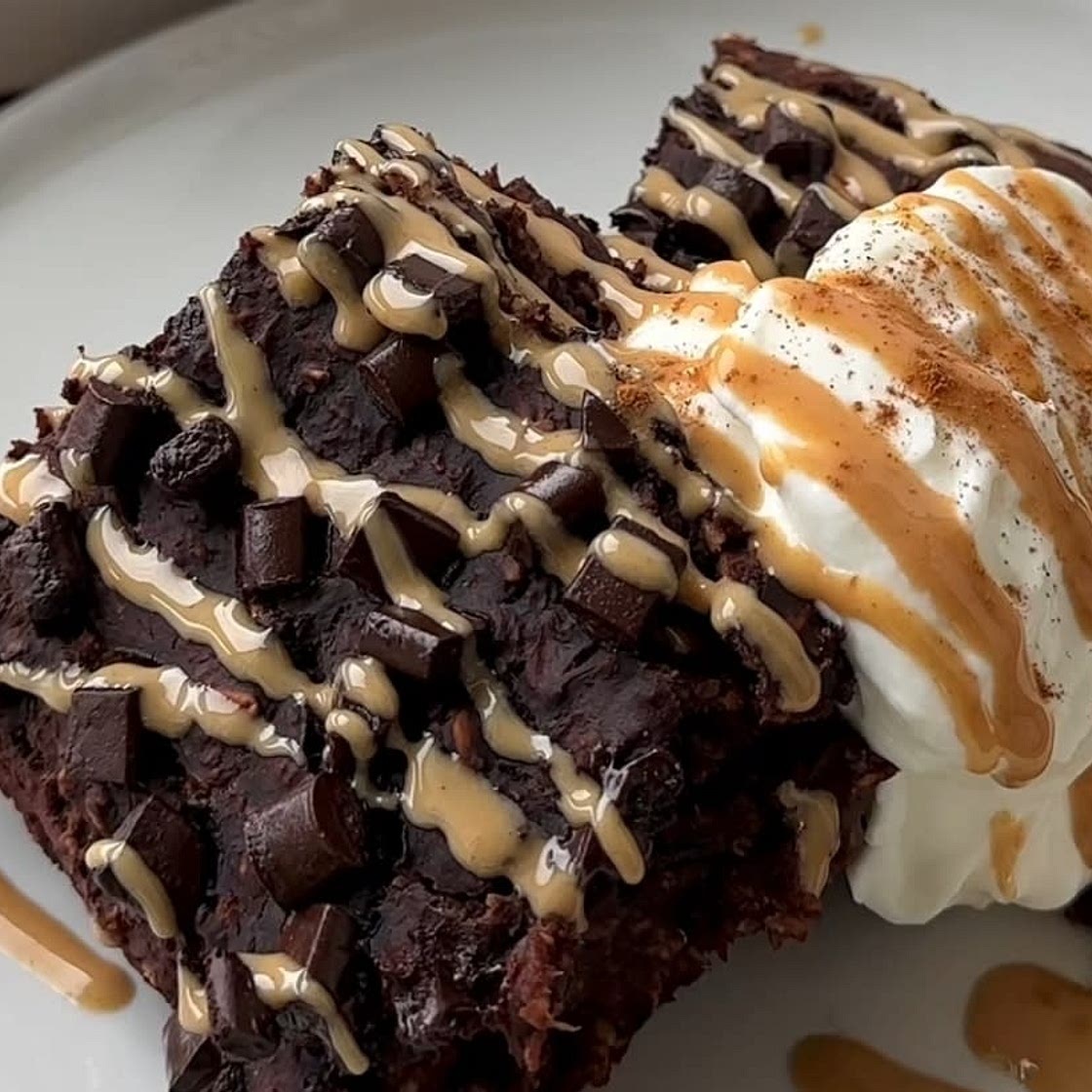 Chocolate Brownie Baked Oats