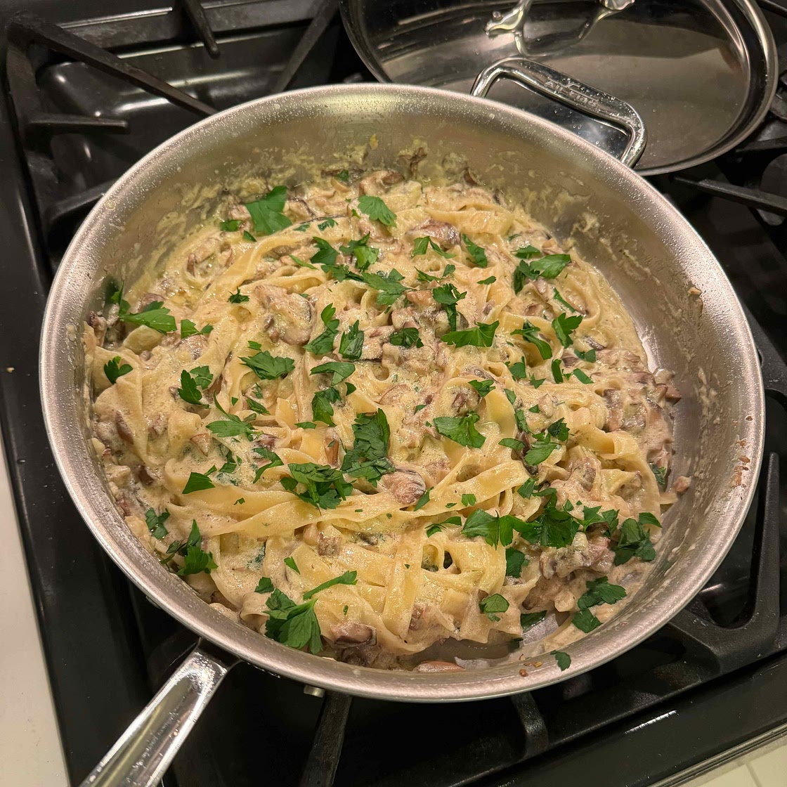 Creamy Mushroom Pasta