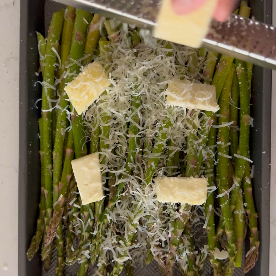 Oven roasted asparagus 