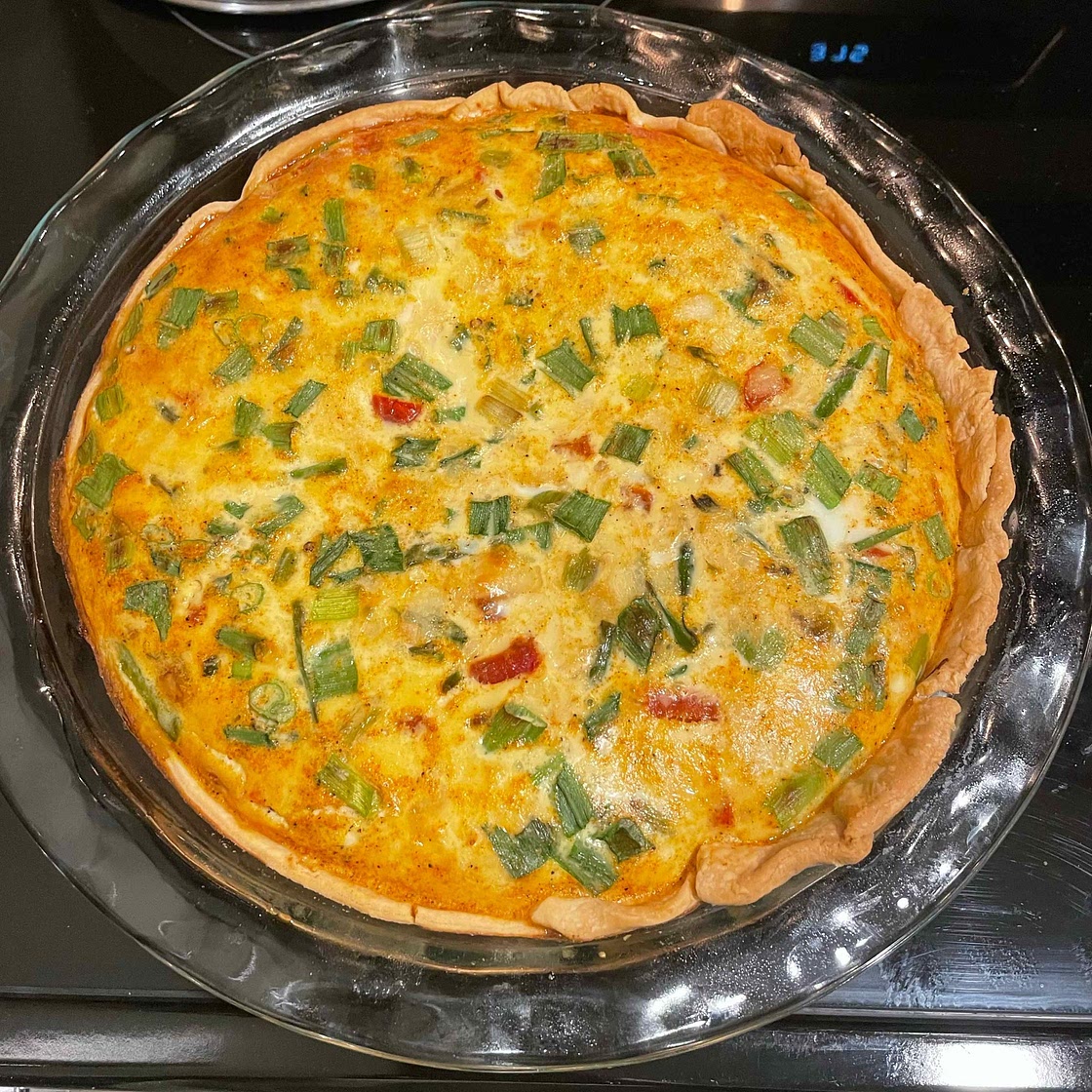 Savory Crab Quiche