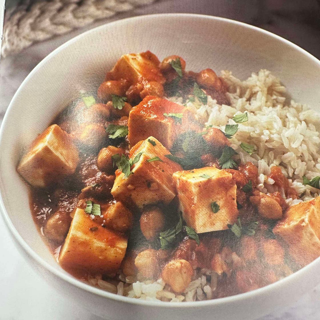 Curry Chickpea Tikka Masala