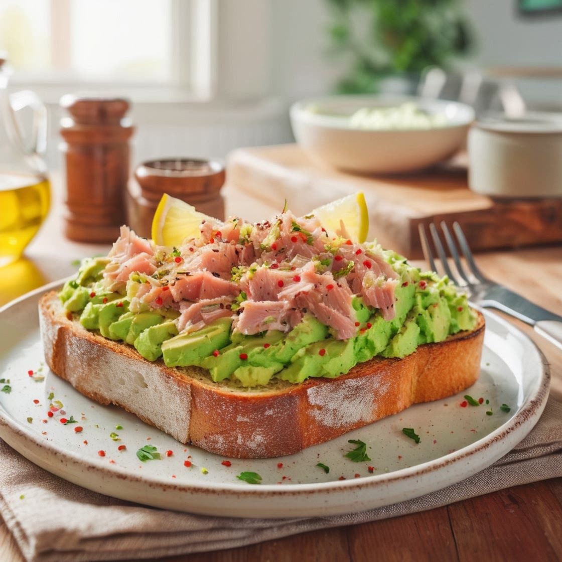Tuna Avocado Toast