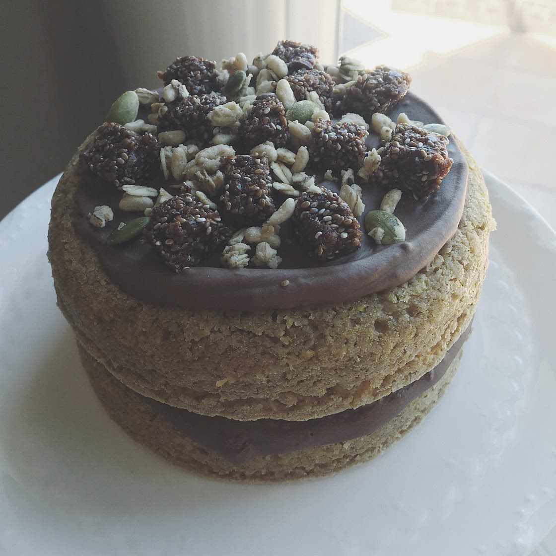 Pumpkin Spice Butternut Squash Cake (healthy, vegan + gluten free)