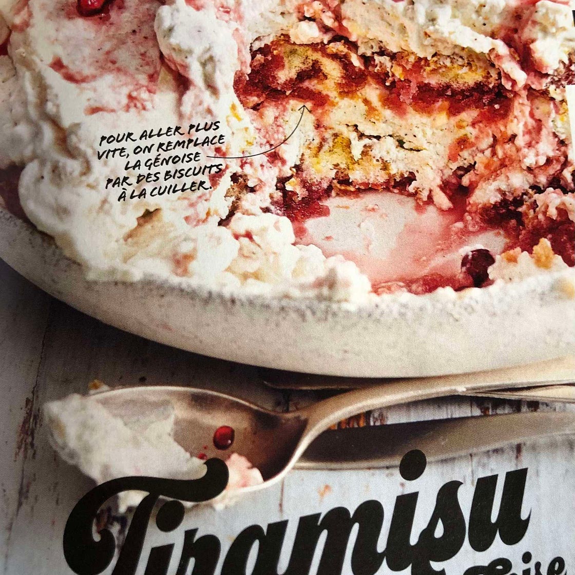 Tiramisu Grenade Framboise