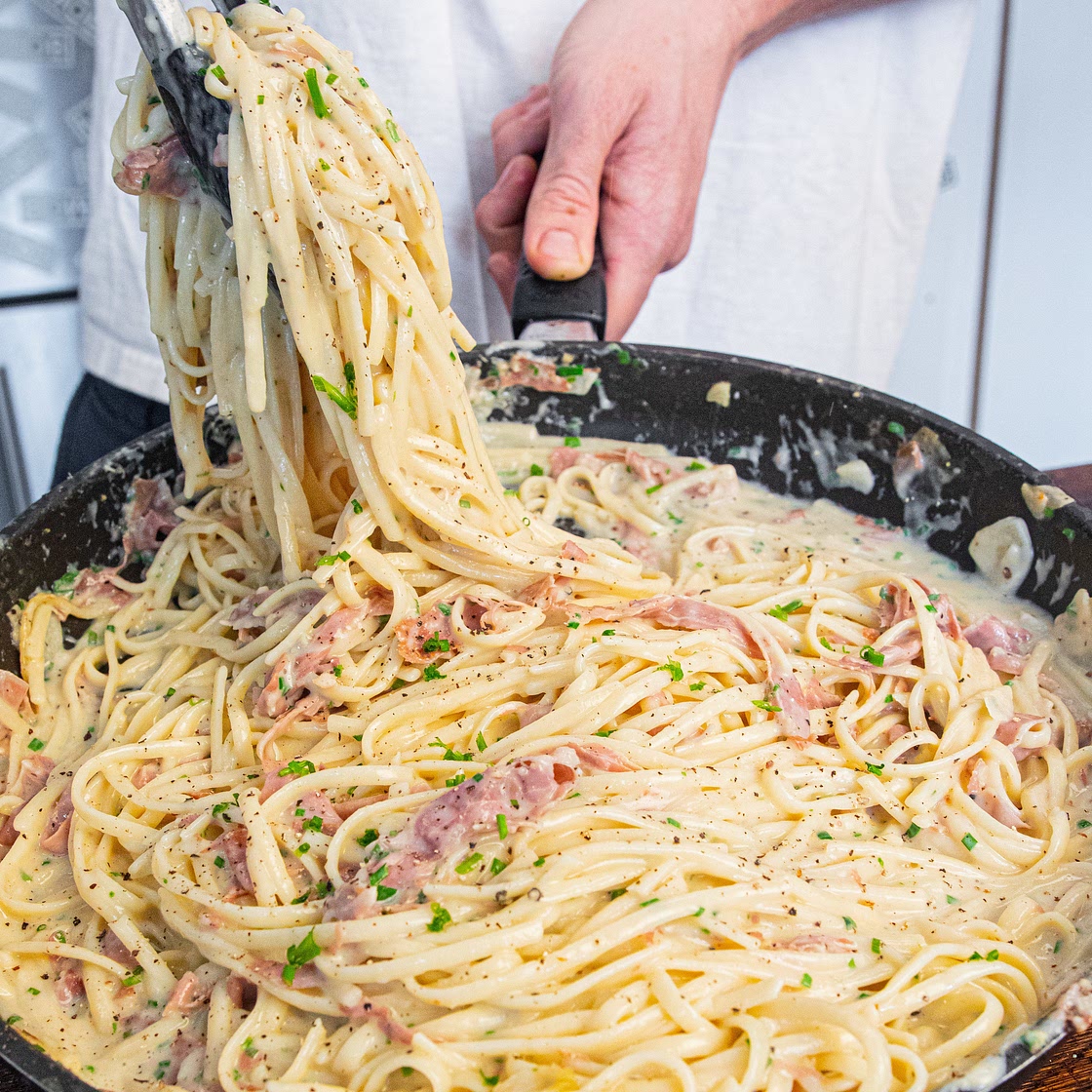 Parma Ham Carbonara