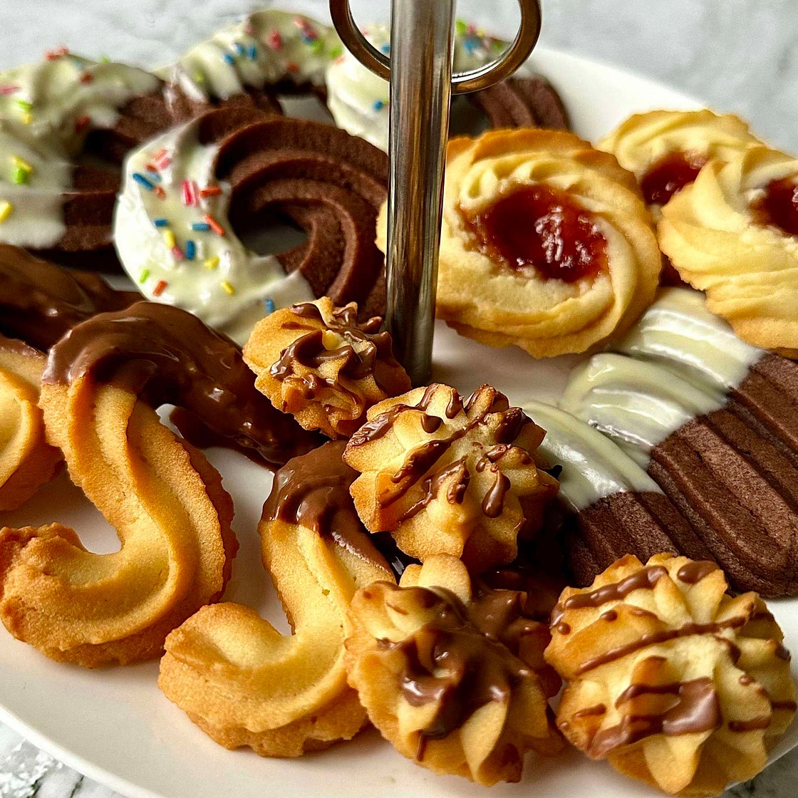 German Festive Cookies - Spritzgebäck