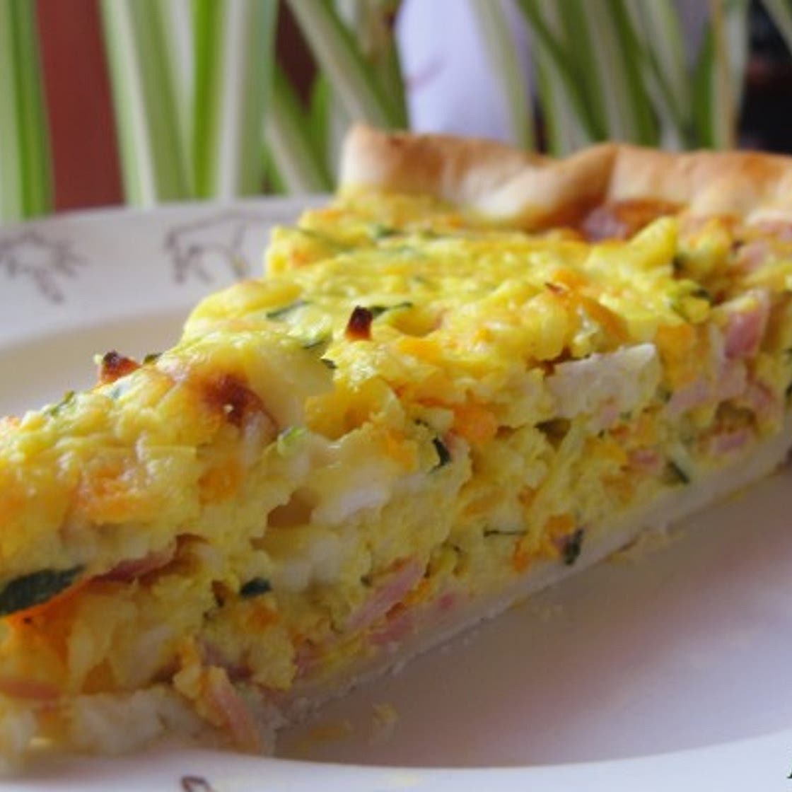 Quiche aux carottes, courgettes, épices