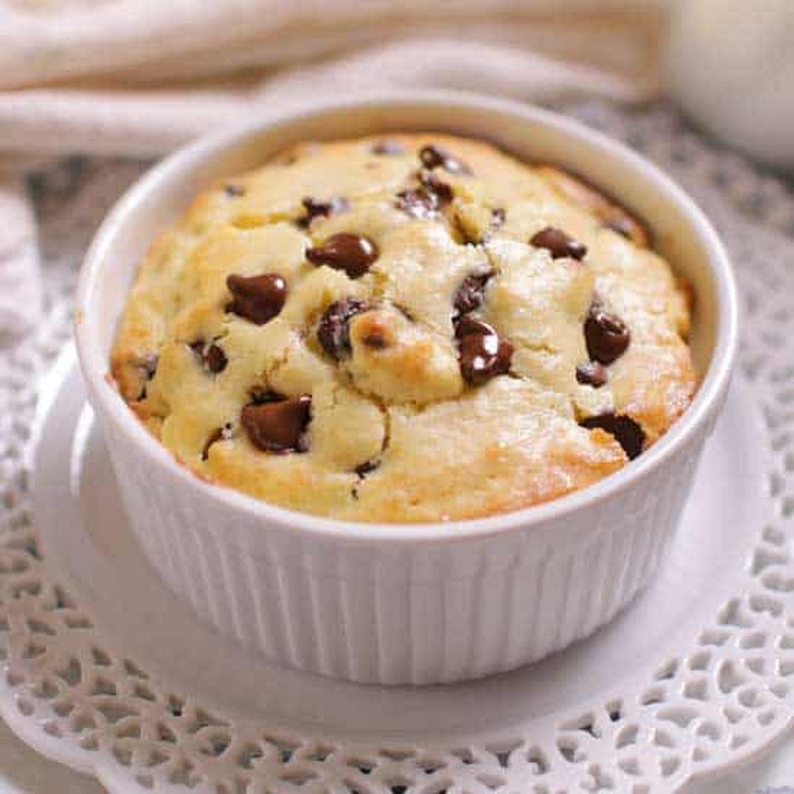 Chocolate Chip Muffin For One