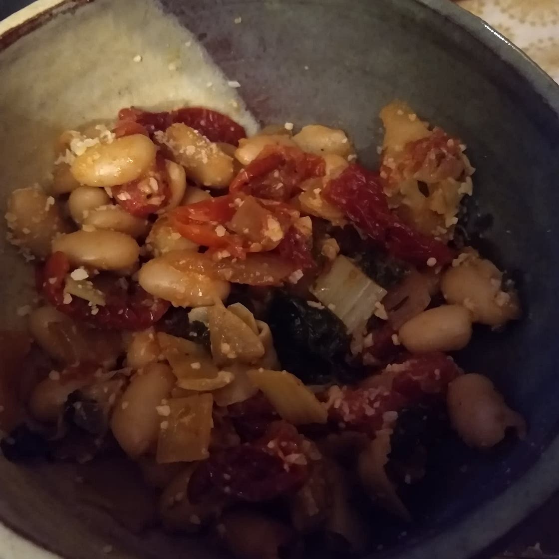 Tuscan White Bean Skillet