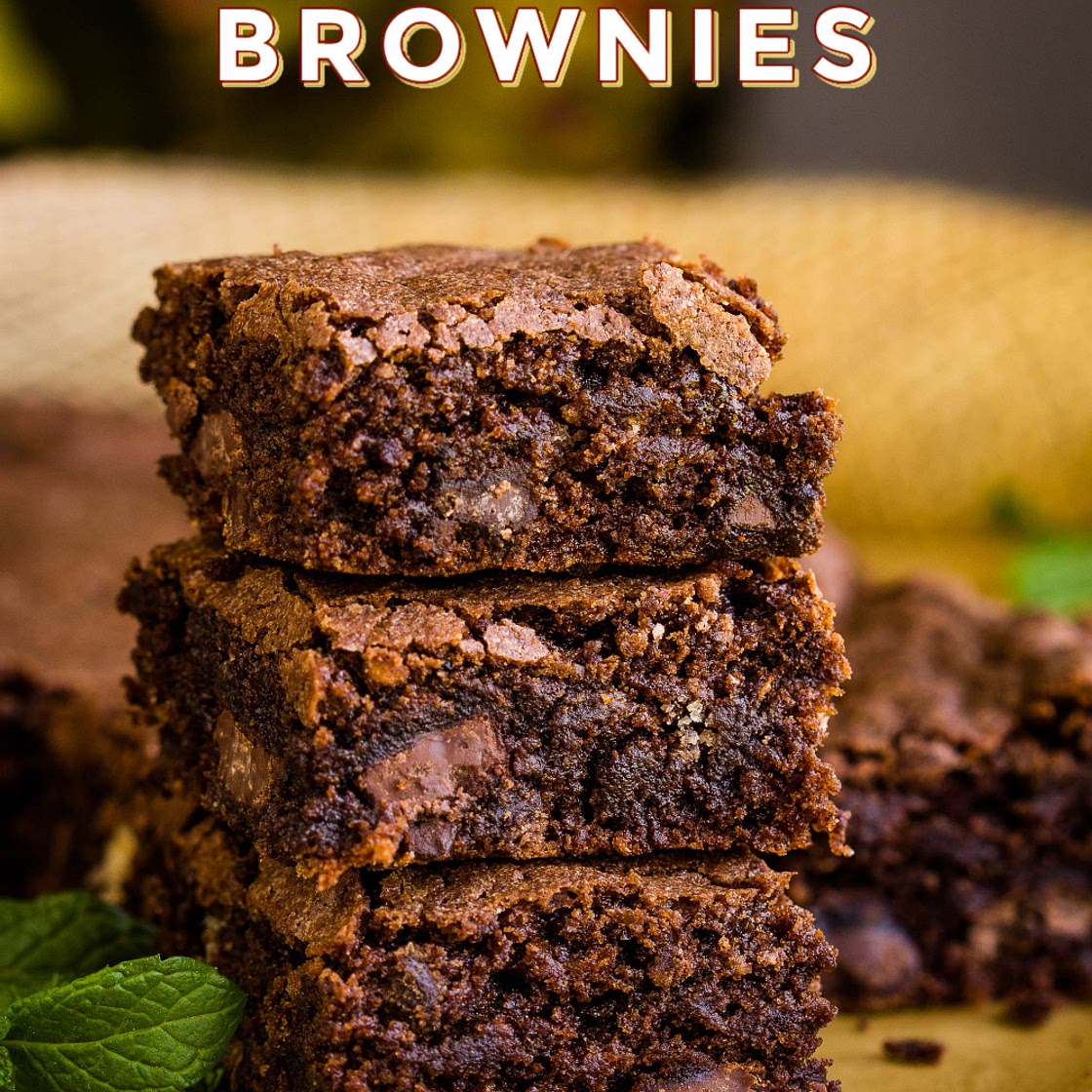 ONE BOWL Brownies 9x13