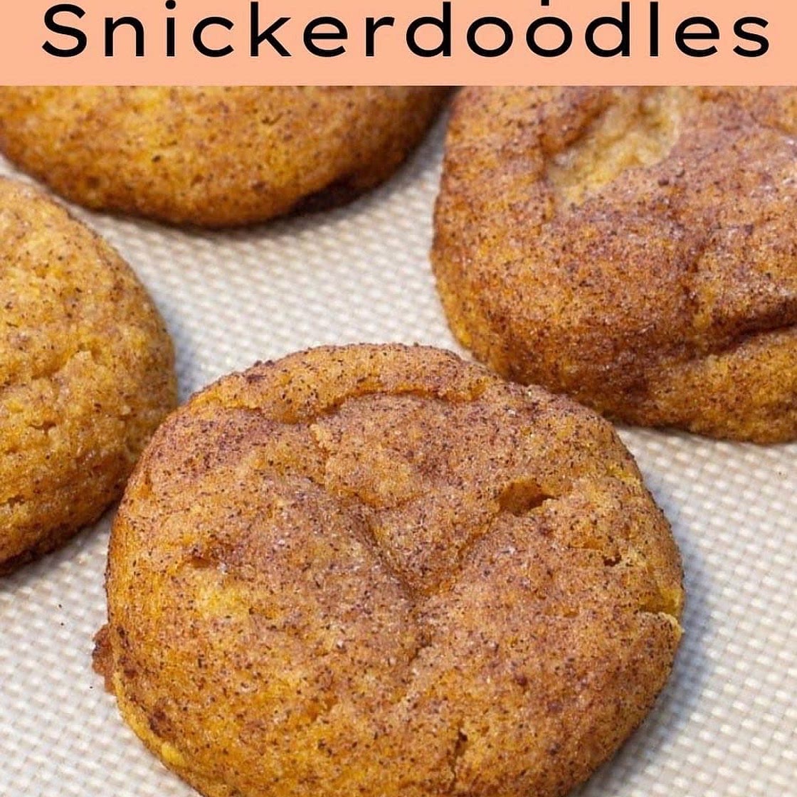  KETO PUMPKIN SNICKERDOODLES 